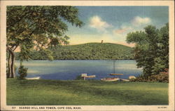 Scargo Hill and Tower Postcard