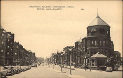 Mechanics Building, Huntington Avenue Postcard