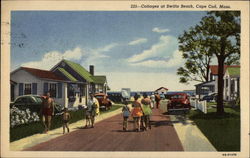Cottages at Swifts Beach Postcard