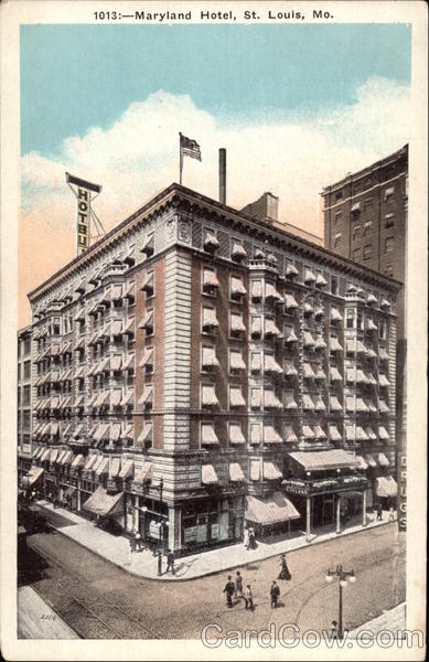 Maryland Hotel St. Louis Missouri