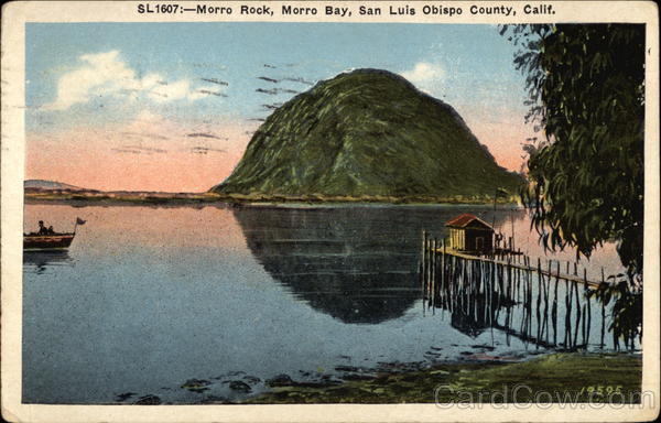 Morro Rock Morro Bay California