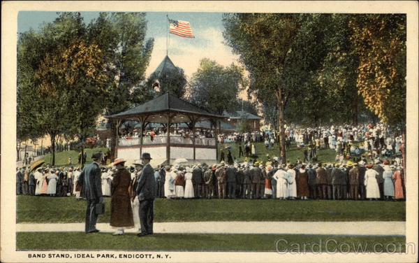 Band Stand, Ideal Park Endicott New York