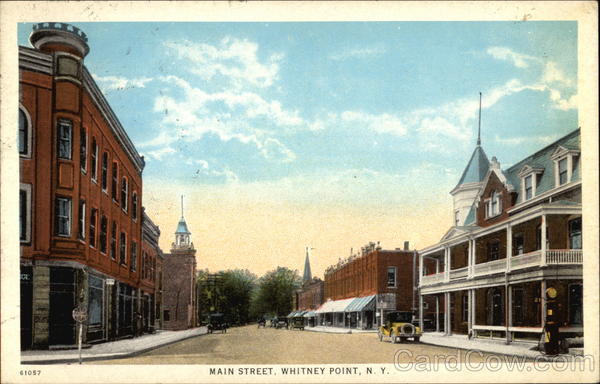 Main Street Whitney Point New York