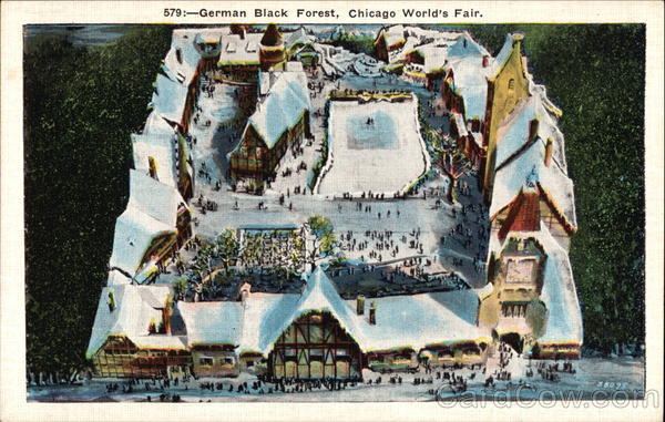 German Black Forest Chicago Illinois 1933 Chicago World Fair