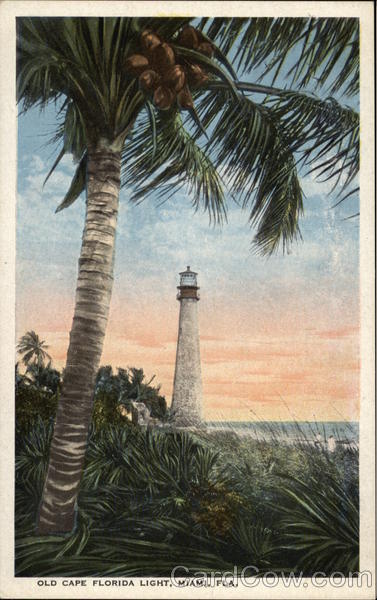 Old Cape Florida Light Miami