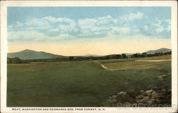 Moat, Washington and Kearsarge Mts Conway New Hampshire
