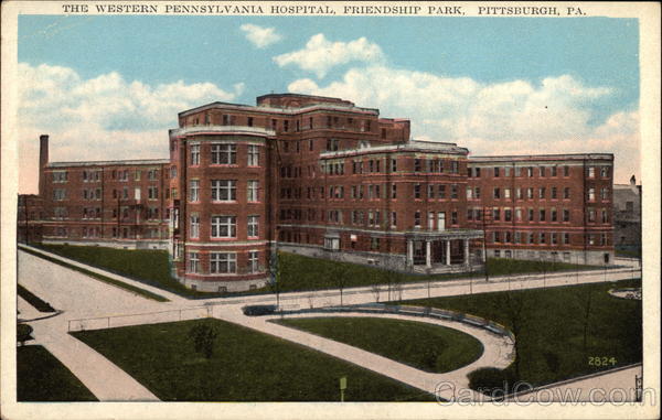 The Western Pennsylvania Hospital, Friendship Park Pittsburgh