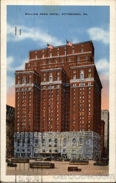 William Penn Hotel Pittsburgh Pennsylvania