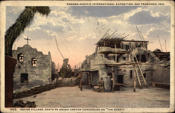 Indian Village, Santa Fe Grand Canyon Concession on The Zone