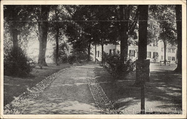 Entrance, Washington Headquarters Morristown New Jersey