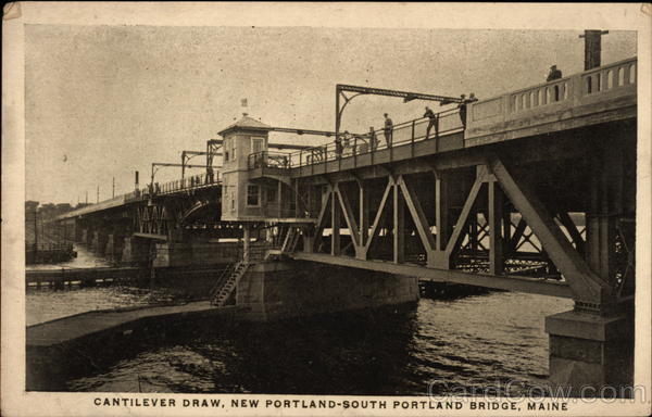 Cantilever Draw, New Portland-South Portland Bridge Maine