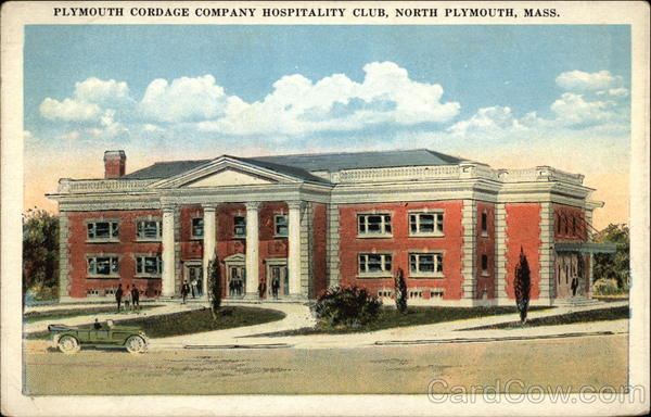 Plymouth Cordage Company Hospitality Club North Plymouth Massachusetts