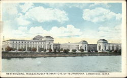 New Building, Massachusetts Institute of Technology Postcard