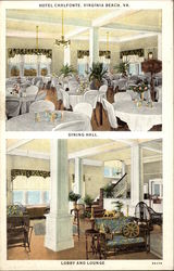 Hotel Chalfonte Virginia Beach, VA Postcard Postcard
