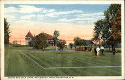 Casino and Golf Links - White Mountains Postcard