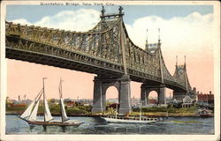 Queensboro Bridge Postcard