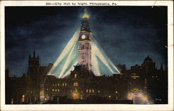 City Hall by Night Postcard