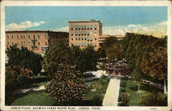 Jarvis Plaza showing Sames Moore Building Laredo, TX Postcard Postcard