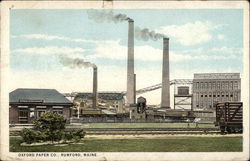 Oxford Paper Company Postcard