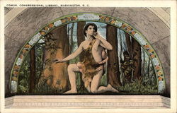 Comus, Congressional Library Postcard