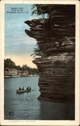 Hawk's Bill, Dells of the Wisconsin River, Kilbourn Postcard