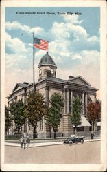 Yazoo County Court House Yazoo City, MS Postcard 