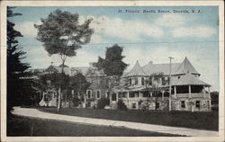 St. Francis' Health Resort Denville, NJ Postcard Postcard