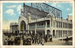 Central Pier Postcard