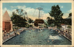 Swimming Pool, Pleasure Beach Postcard