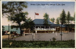 Brome Lake Boat Club Postcard