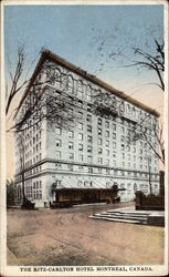 The Ritz=Carlton Hotel Postcard