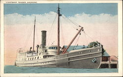 Lightship Tender Anemone Postcard