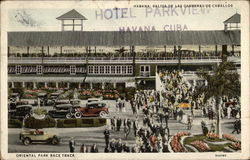 Oriental Park Race Track Postcard