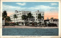 Hotel Wofford Miami Beach, FL Postcard Postcard