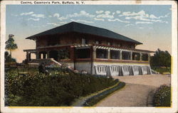 Casino, Cazenovia Park Postcard