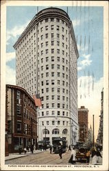 Turks Head Building and Westminster Street Postcard