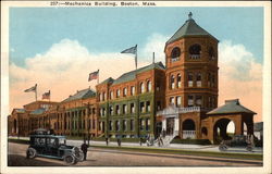 Mechanics Building Postcard