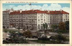Hotel Somerset Boston, MA Postcard Postcard