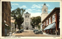 Town Square Postcard