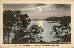 Eel Pond from the Gun Club Postcard