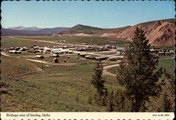 Birdseye view of Stanley Idaho