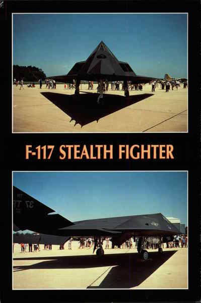 F-117 Stealth Fighter Aircraft