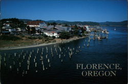 View of the Coastline Florence Oregon