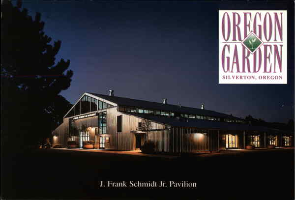 The J Frank Schmidt Jr Pavilion The Oregon Garden Silverton Or