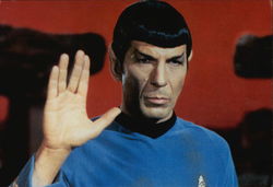 Leonard Nimoy as Spock in Star Trek Actors