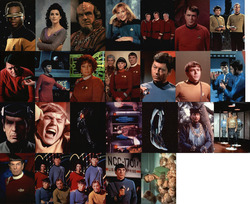 Lot of 26 Star Trek Postcards Movie and Television Advertising Postcard Postcard