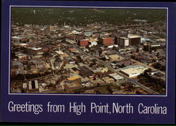 Greetings from High Point, North Carolina Postcard