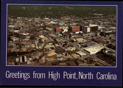 Greetings from High Point, North Carolina Postcard Postcard