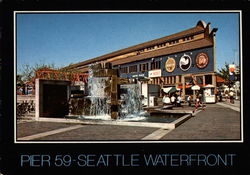 Pier 59 - Seattle Aquarium Postcard