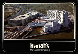 Harrah's Marina Hotel Casino Postcard
